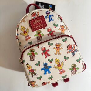 NEW! Loungefly Sesame Street Gingerbread Backpack